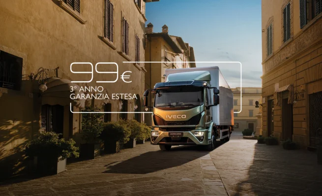 Eurocargo rinnovato tuo con il 3° anno di garanzia estesa a soli 99€